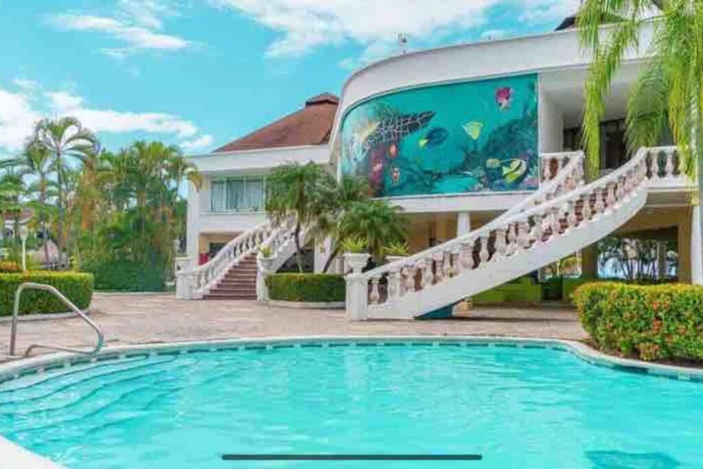 Villa De Ali In Palma Real La Ceiba Buitenkant foto